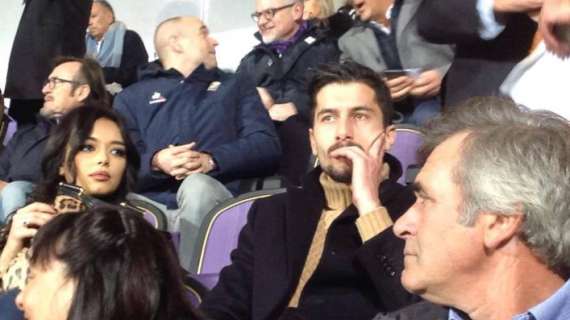 FOTO FV, Kone in tribuna alla sua "prima" da viola