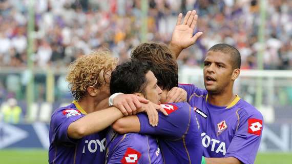 CATANIA-FIORENTINA, Viola in vantaggio al 45'