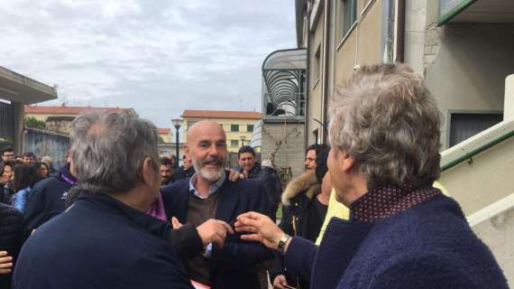 FOTO FV, Dirigenza e Pioli alla finale del Viareggio