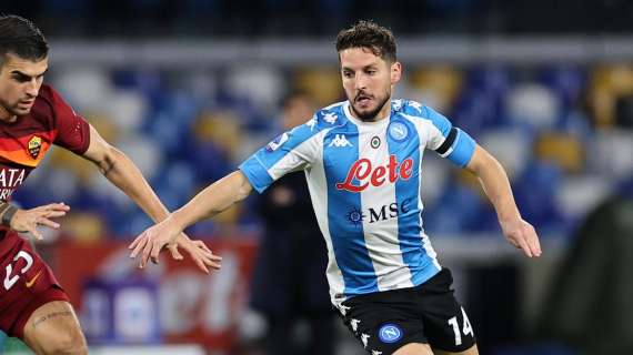 NAPOLI, Dries Mertens dovrebbe tornare contro i viola