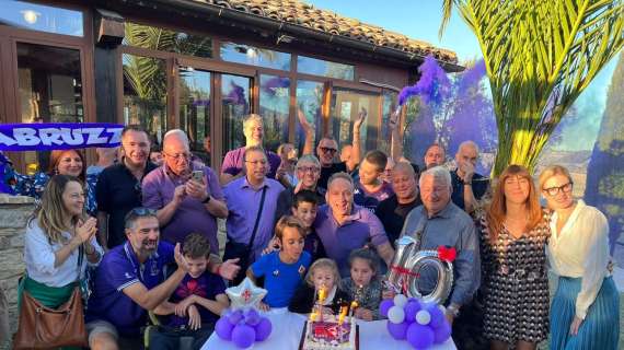 FOTO FV, Viola Club Abruzzo ha festeggiato i 10 anni