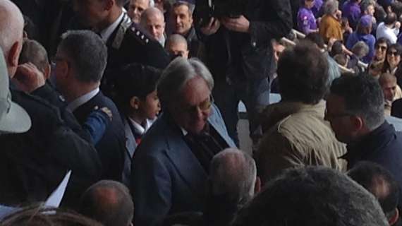 FOTO FV, Ecco Diego Della Valle in tribuna