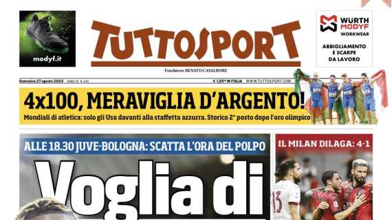 RASSEGNA STAMPA, Le prime pagine dei quotidiani