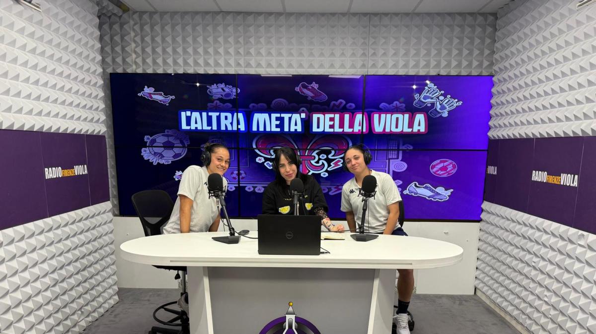 Emma Lombardi e Maya Cherubini a Radio FirenzeViola: tra Fiorentina e sogno azzurro