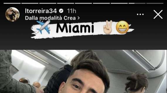 FOTO, Torreira e Nico Gonzalez insieme a... Miami