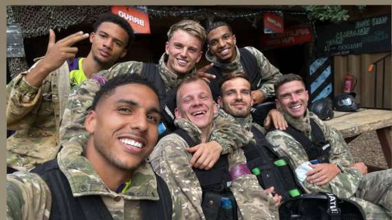 Sabiri e tanti viola al paintball: da Gosens a Ndour, pomeriggio di svago per la squadra