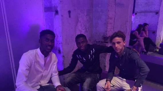 FOTO FV, Bangu, Gondo e Petriccione al Viola Party