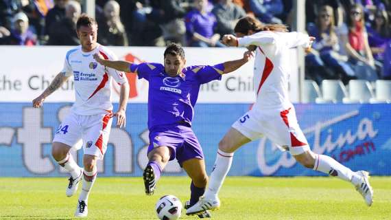 FIORENTINA-CATANIA, Tutti in numeri della gara