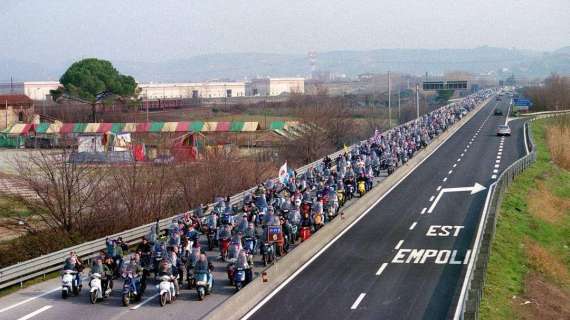 CURVA FIESOLE, L'iniziativa: "Tutti a Empoli in motorino"