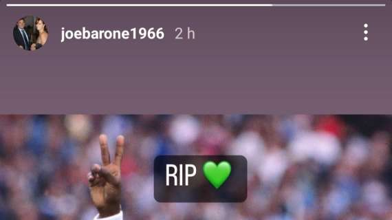 BARONE, Ricorda Pelé con la maglia dei NY Cosmos