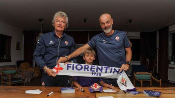 FOTO, Pioli e Antognoni in visita al Fiorentina Camp