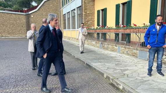 Ferrari, il direttore generale viola è arrivato a Coverciano per il premio Ferruccio Salvetti