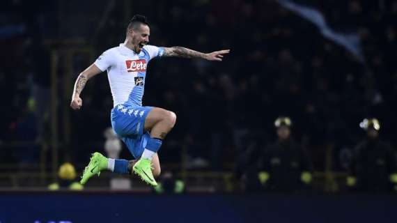 BOLOGNA-NAPOLI, Show azzurro al Dall'Ara: è 1-7