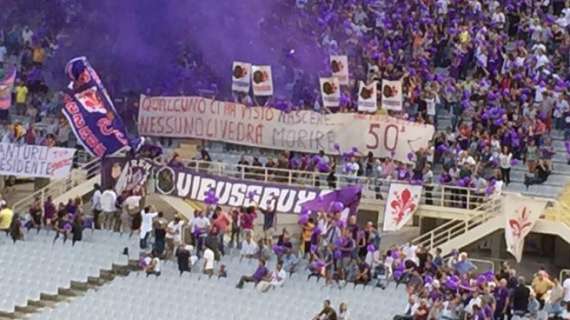 VIEUSSEUX, Gruppo in appoggio della Curva Fiesole