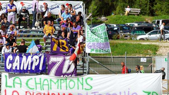 CORTINA, Striscioni per Gila e Di Tacchio