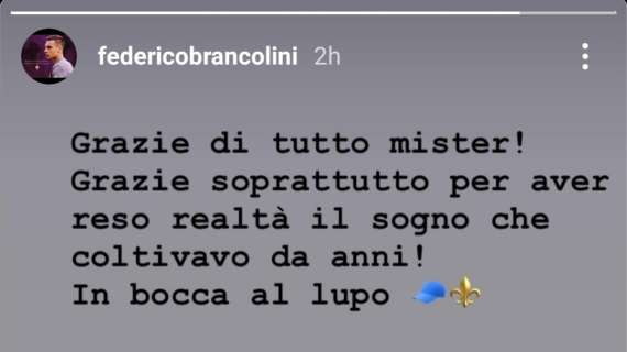 IACHINI, Brancolini saluta: "Grazie per l'esordio"