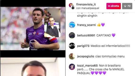 PASQUAL A FV, Il calcio riparta ma prima la salute