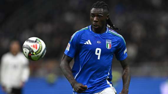 La sconfitta azzurra non macchia la prestazione di Kean: la punta è in gran forma