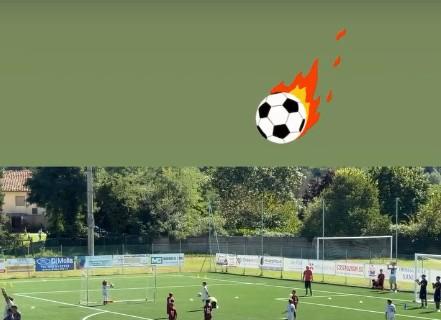 Buon sangue non mente: baby Dzeko a segno con i Pulcini viola