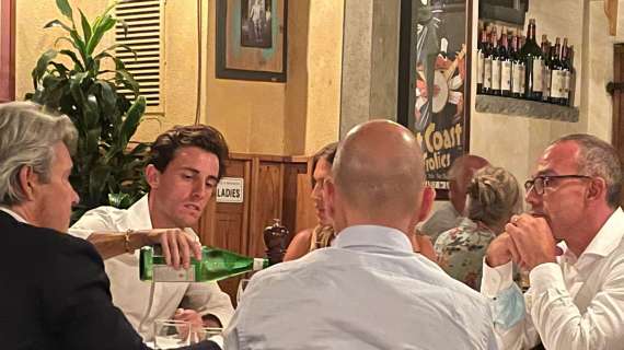 FOTO FV, Odriozola e la prima cena fiorentina