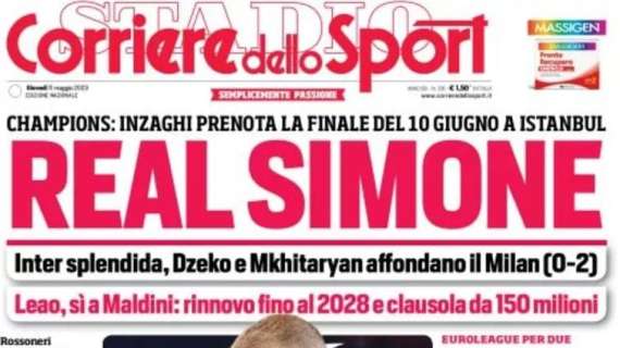 RASSEGNA STAMPA, Le prime pagine dei quotidiani