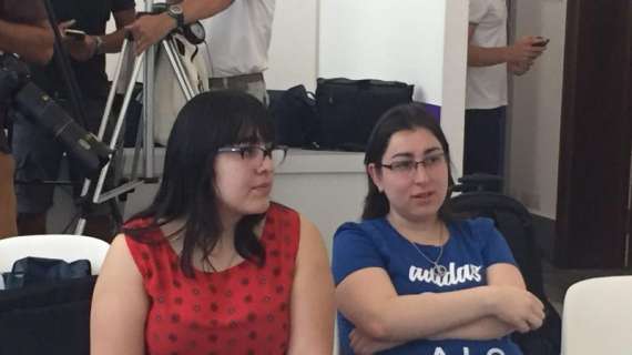 FOTO FV, Anche le sorelle di Toledo in sala stampa