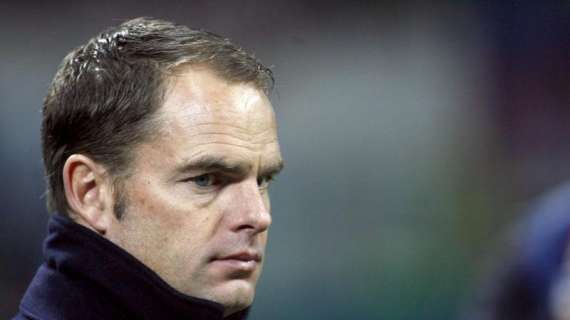 DE BOER, Felice si essere il nuovo tecnico dell'Inter