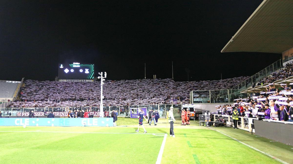 Fiorentina-Sassuolo, attesi oltre 20 mila tifosi viola domani al Franchi