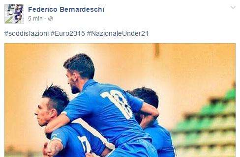 BERNARDESCHI, Soddisfazioni in Nazionale U21