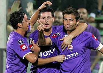 FIORENTINA-CAGLIARI 1-0, Gol di Pasqual