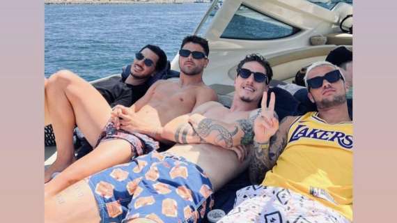 FOTO, Sottil in vacanza a Ibiza assieme a Zaniolo