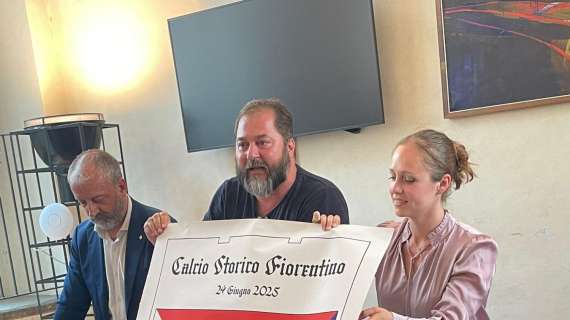 Calcio storico fiorentino, sabato il via dell'edizione 2025: le foto della conferenza stampa