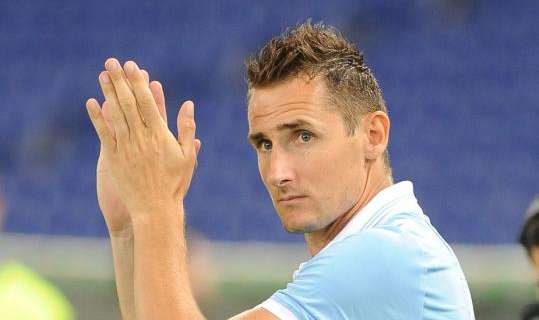 MEDICO LAZIO, Klose, Mauri e Lulic in forse