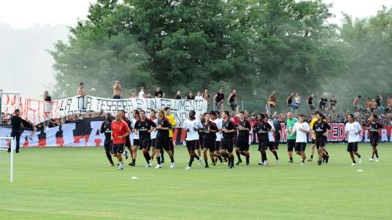 MILAN, Domani allenamento al mattino 