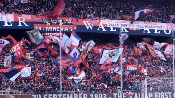 GENOA, Lunedì via alla vendita per il settore ospiti