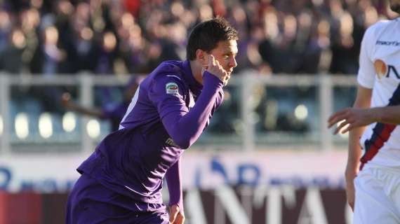 FIORE-SIENA 1-0, Ilicic porta in vantaggio i viola