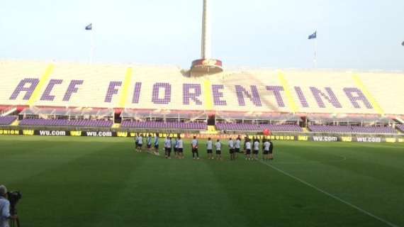 FOTO FV, L'allenamento del Siviglia al Franchi