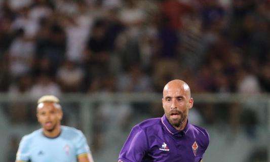 ACF, Distorsione per Borja Valero: il report