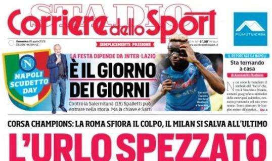 RASSEGNA STAMPA, Le prime pagine dei giornali