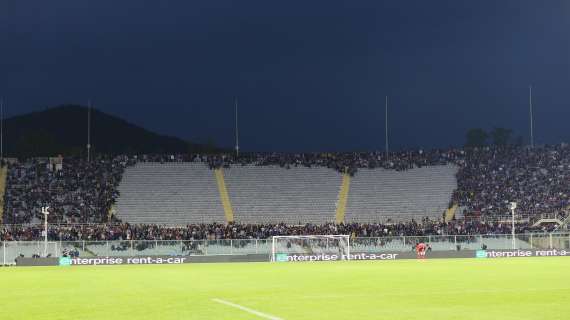 FIO-HEARTS 3-0, Dopo 25 min entra anche il tifo viola