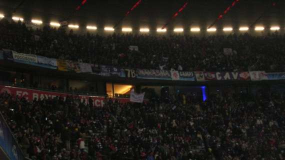 ALLIANZ ARENA, Tifosi viola caldissimi