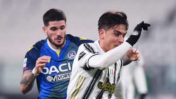 SERIE A, La Juve batte l'Udinese e resta in scia