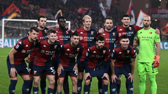 Il Genoa si prepara al match di Firenze: oggi squadra in campo