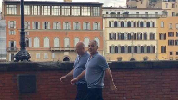 VIDEO FV, Pallotta a passeggio sui Lungarni