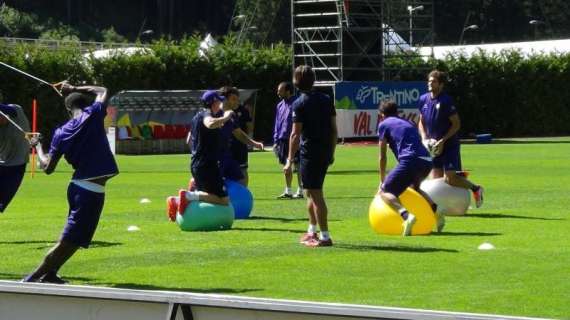 FOTO FV, Palla bobath per i giocatori viola