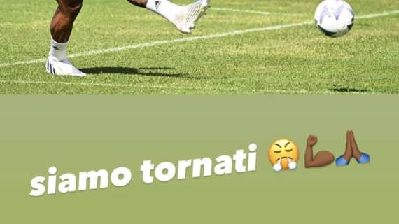 IGOR, Torna a esultare sul campo: "Siamo tornati!"