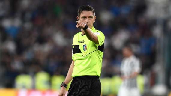 ARBITRI, Roma-Inter a Rocchi, Ata-Nap a Giacomelli