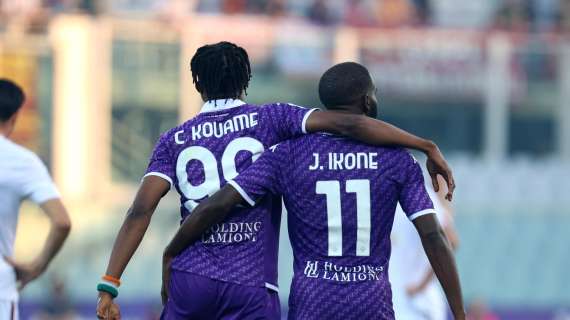 REP. FI, La Fiorentina vola coi lampi Kouame e Ikoné