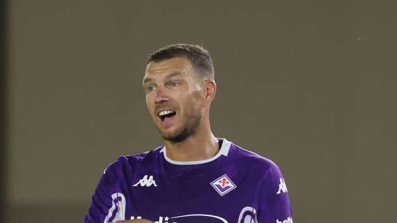 Verso l'amichevole con il Leicester, buone notizie per Pioli: Dzeko può partire titolare