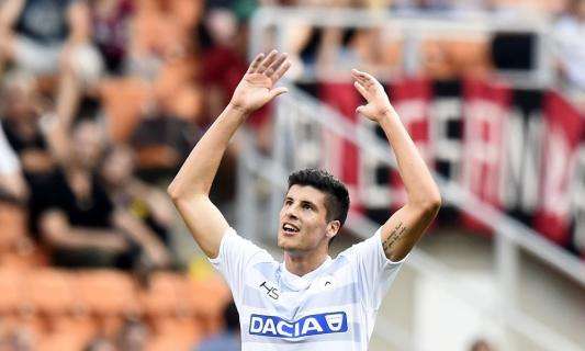 UDINESE-ATALANTA, Il lunch match finisce pari: 1-1